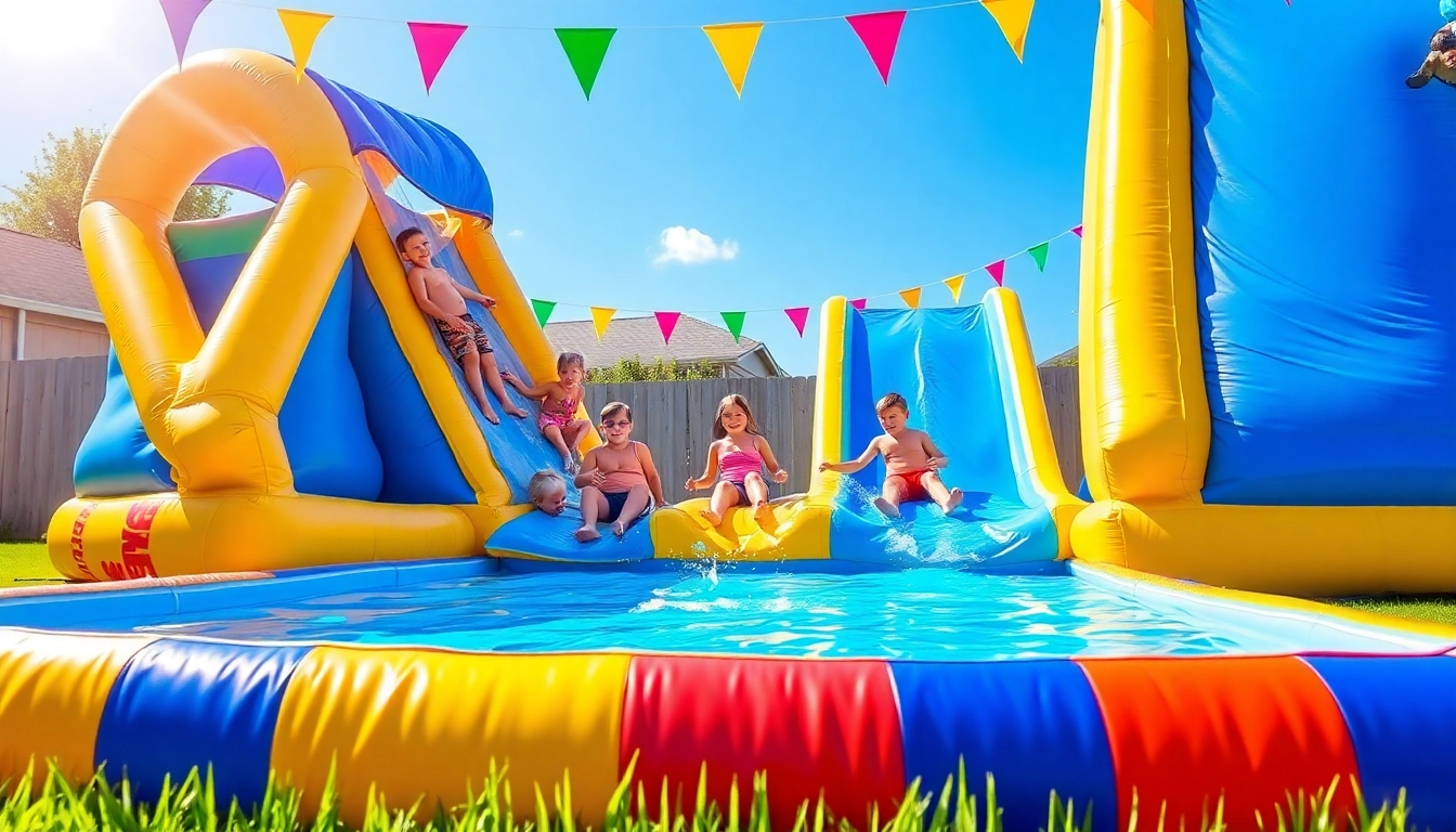 Make a Splash with Affordable Waterslide Rentals for Your Next Party