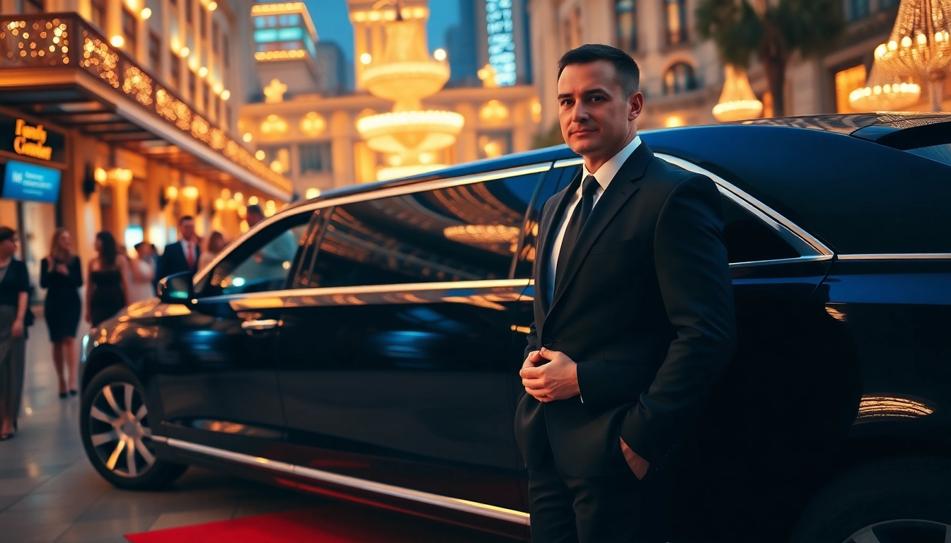 Experience luxury with special event transportation via a professional chauffeur in a stunning limousine.
