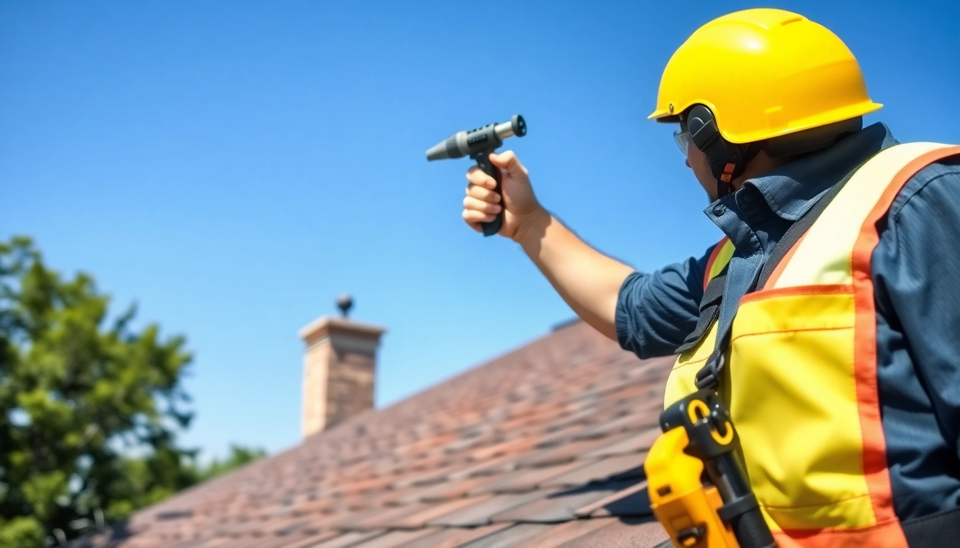 Conduct roof inspection Austin emphasizing detailed examination of roofing materials.