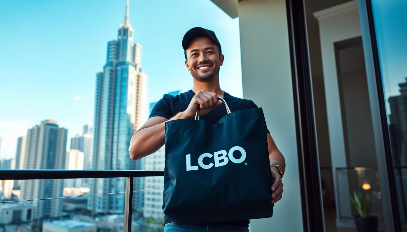 Experience the convenience of lcbo delivery Toronto with a friendly delivery professional at your doorstep.