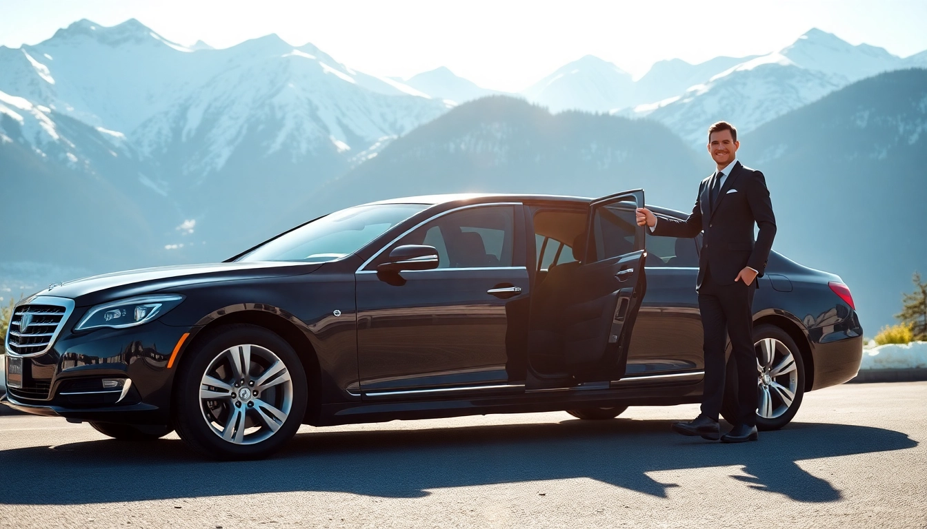 Offering luxury car service from Vancouver to Whistler with professional chauffeurs and stunning mountain views.