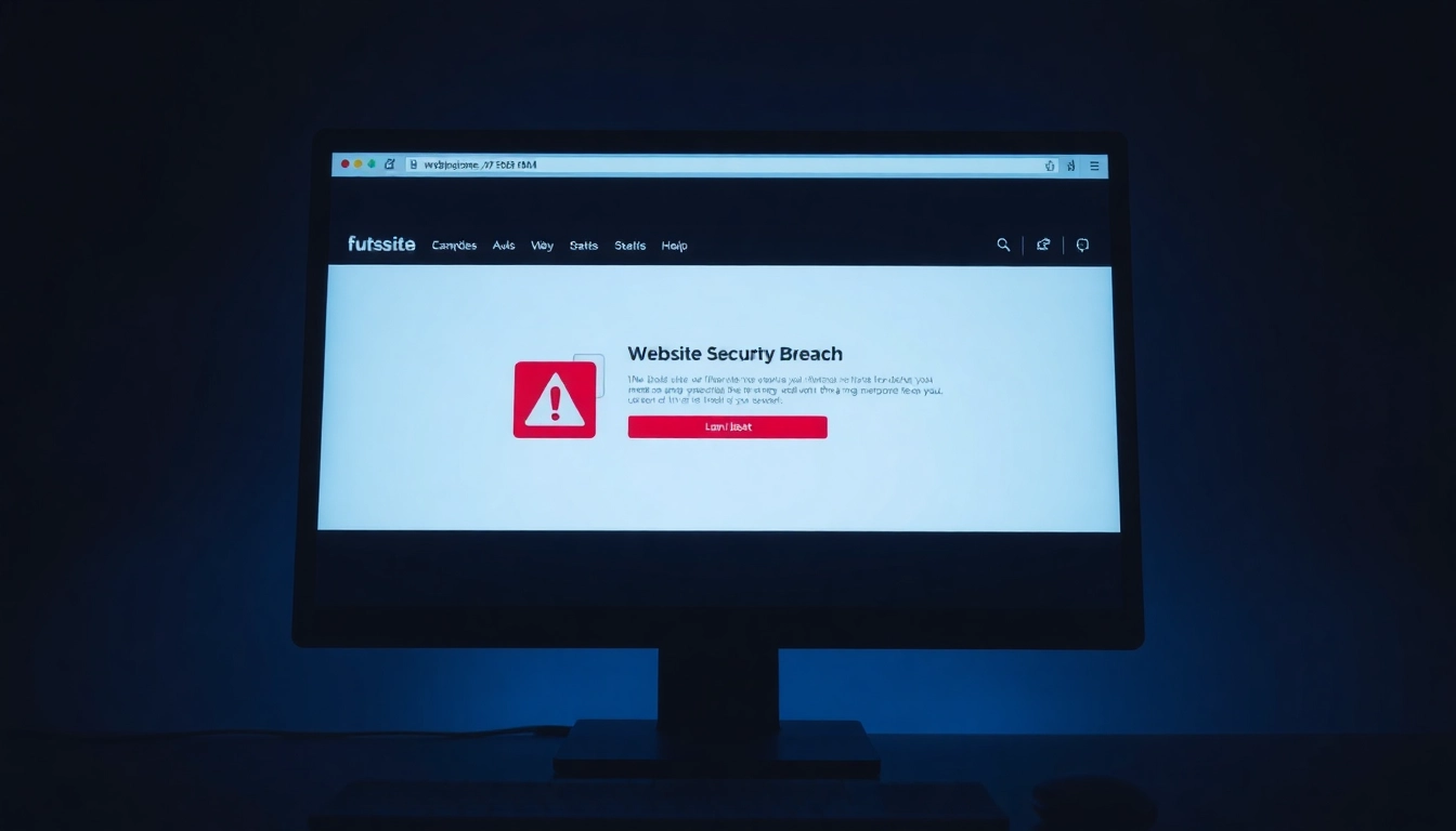 Inatogel security block notification on a computer screen displaying access denial details.