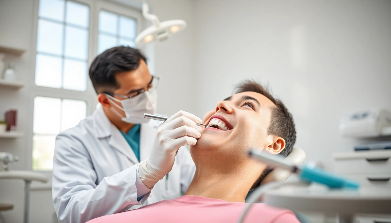 Experience professional dental cleanings with expert care in a bright, modern dental office.