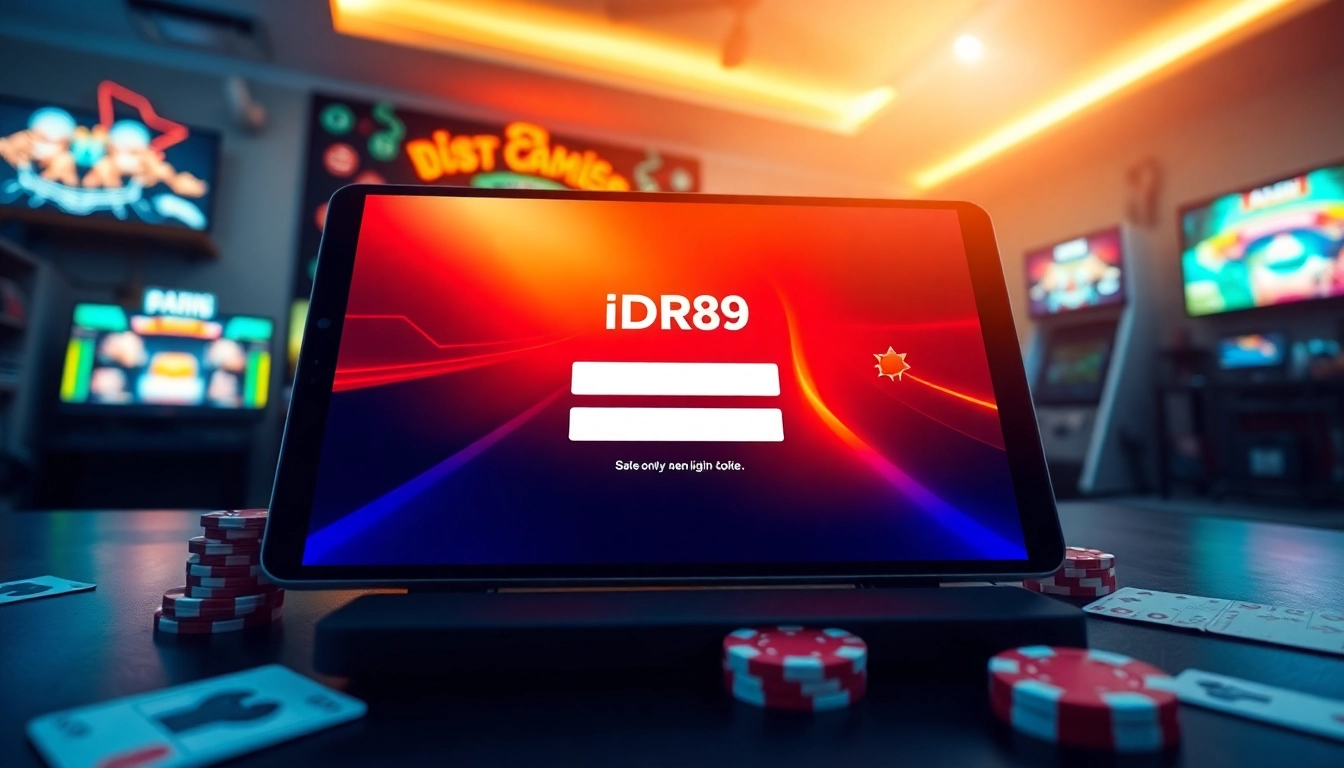 Masuk ke IDR89 Login dengan antarmuka digital yang modern dan penuh semangat.