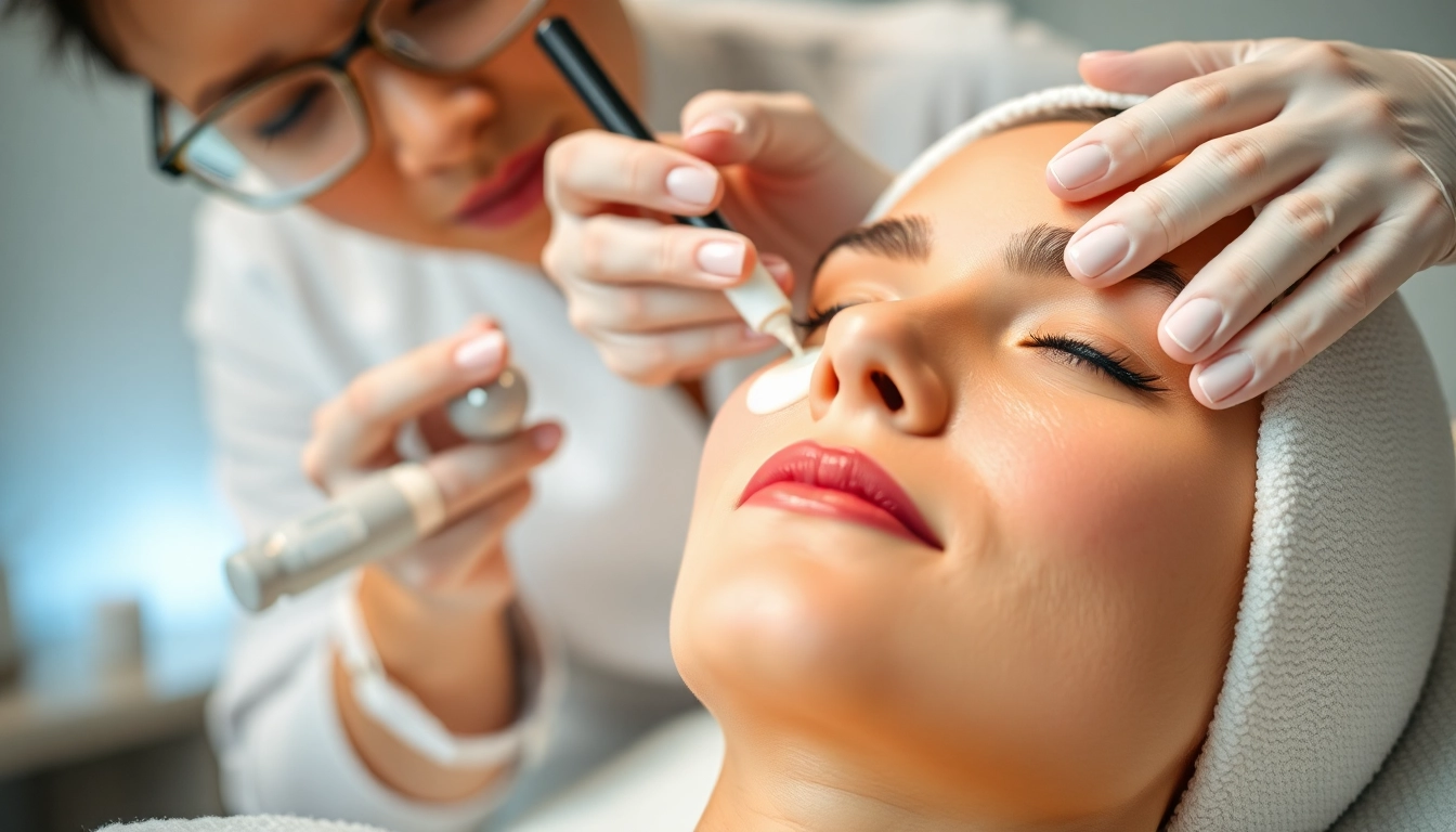 Experience revitalizing chemical peels in a tranquil spa environment with expert care.
