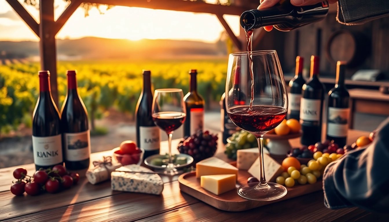 Savoring the benefits of a Winery membership with exquisite wine, cheese, and vineyard views.