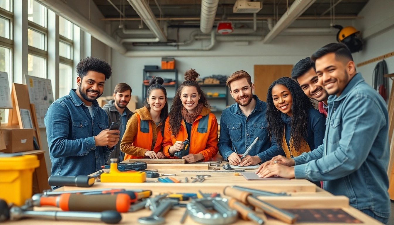 Learn about trade schools Oahu with engaged students in a vibrant classroom setting.