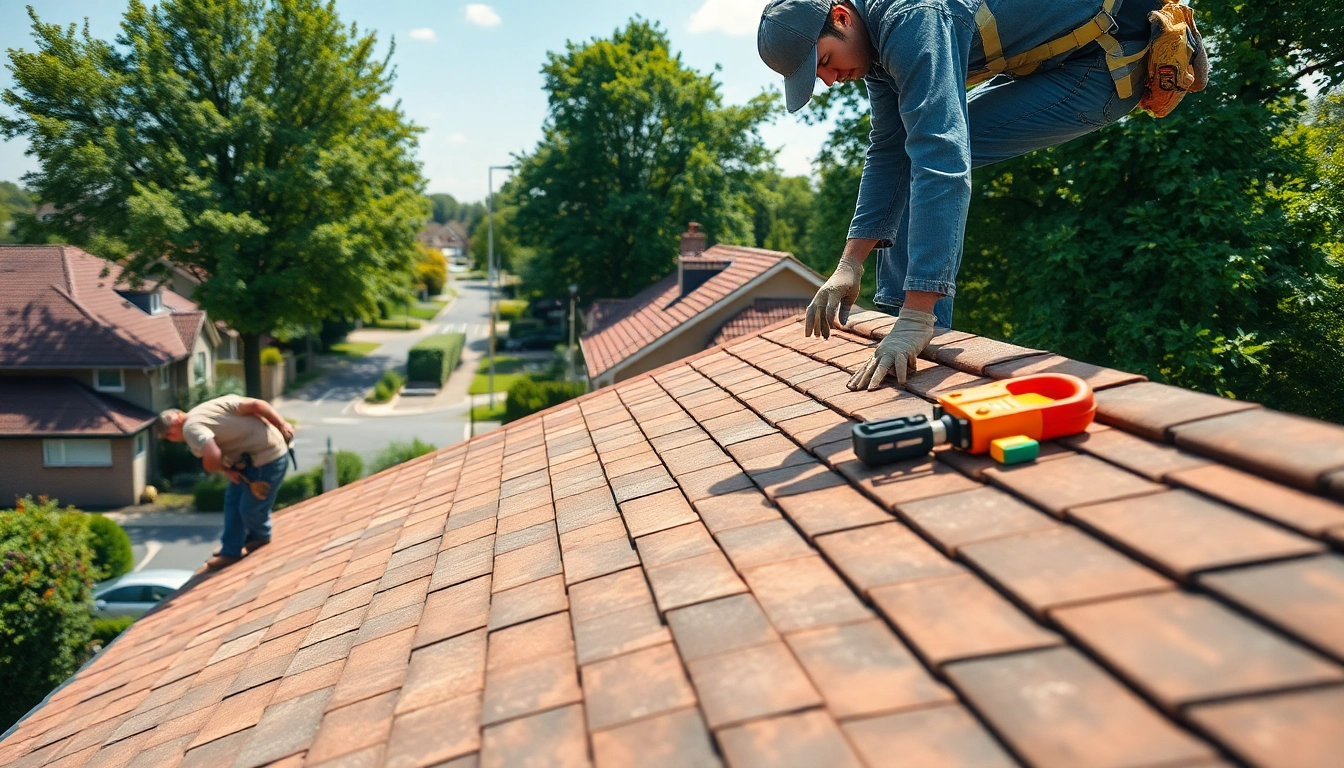 Expert roofing services by Dakdekkersbedrijf Arnhem enhancing a home with precision.