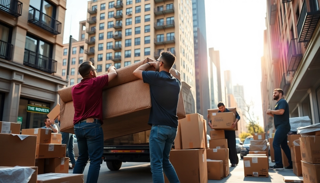 Queens movers efficiently assisting in a local residential move with care and professionalism.