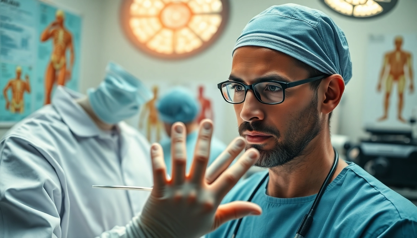 Behandlungstechniken der Handchirurgie Braunschweig durch einen erfahrenen Chirurgen.