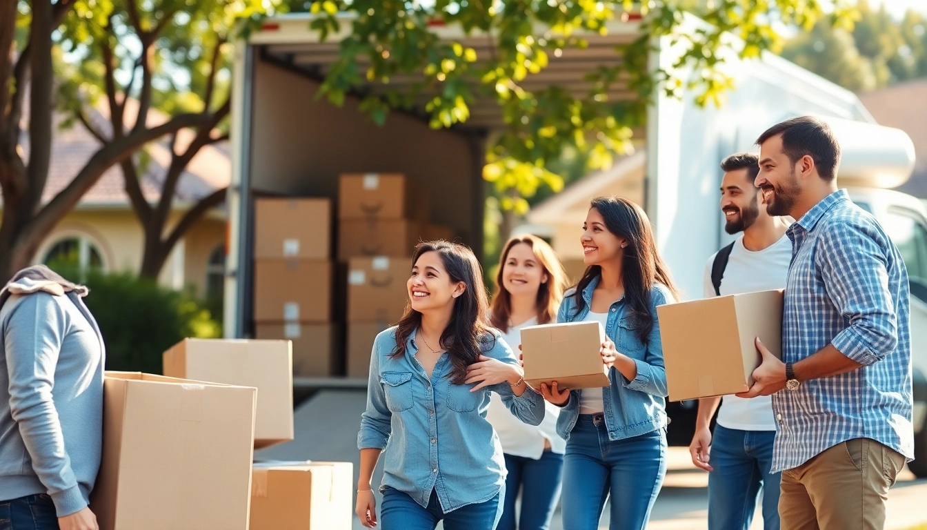 Showcasing the best moving company in Toronto, professional movers assist a family during their relocation.