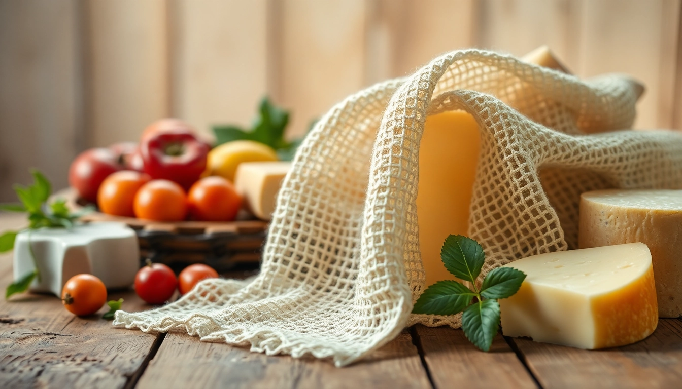 Gebruik een kaasdoek voor het uitlekken van ingrediënten in de keuken.